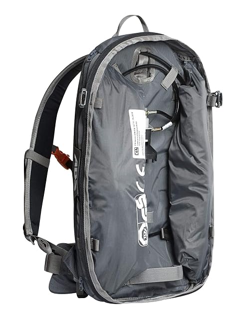 Harnais airbag d’avalanche ABS s.Light Compact Base Unit, gris pierre