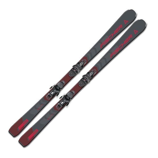 Ski alpin Fischer RC Fire SLR, 170 cm, avec fixation RS9 SLR montée
