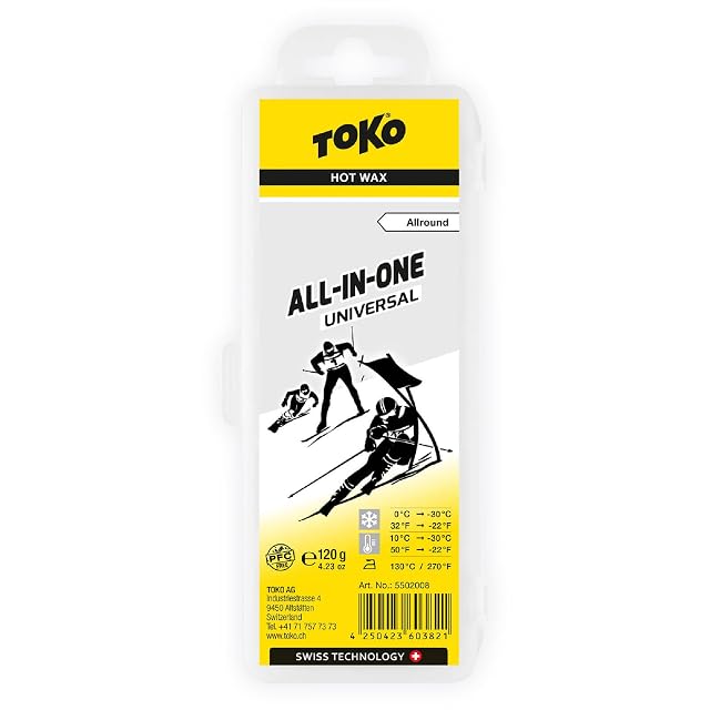 Fart à chaud universel TOKO All-in-One, 120 g, dans son étui