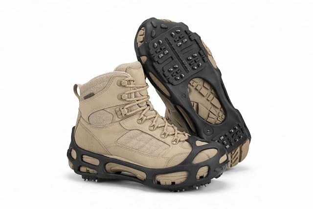 Crampons de chaussures HECHT à 24 griffes métalliques