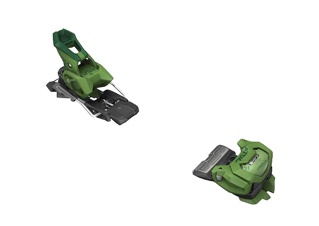 Fixation de ski verte Tyrolia Attack 14 GripWalk avec stoppeur de 110 mm