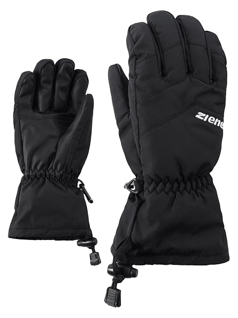 Gants de ski junior Ziener noirs