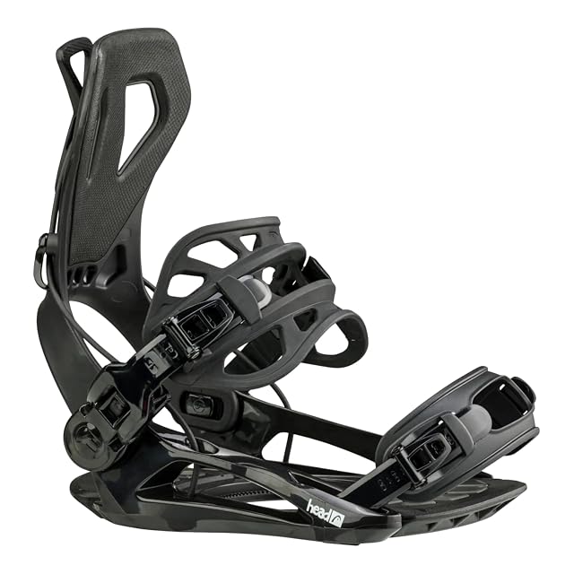 Fixation de snowboard Head RX One noire, taille Medium
